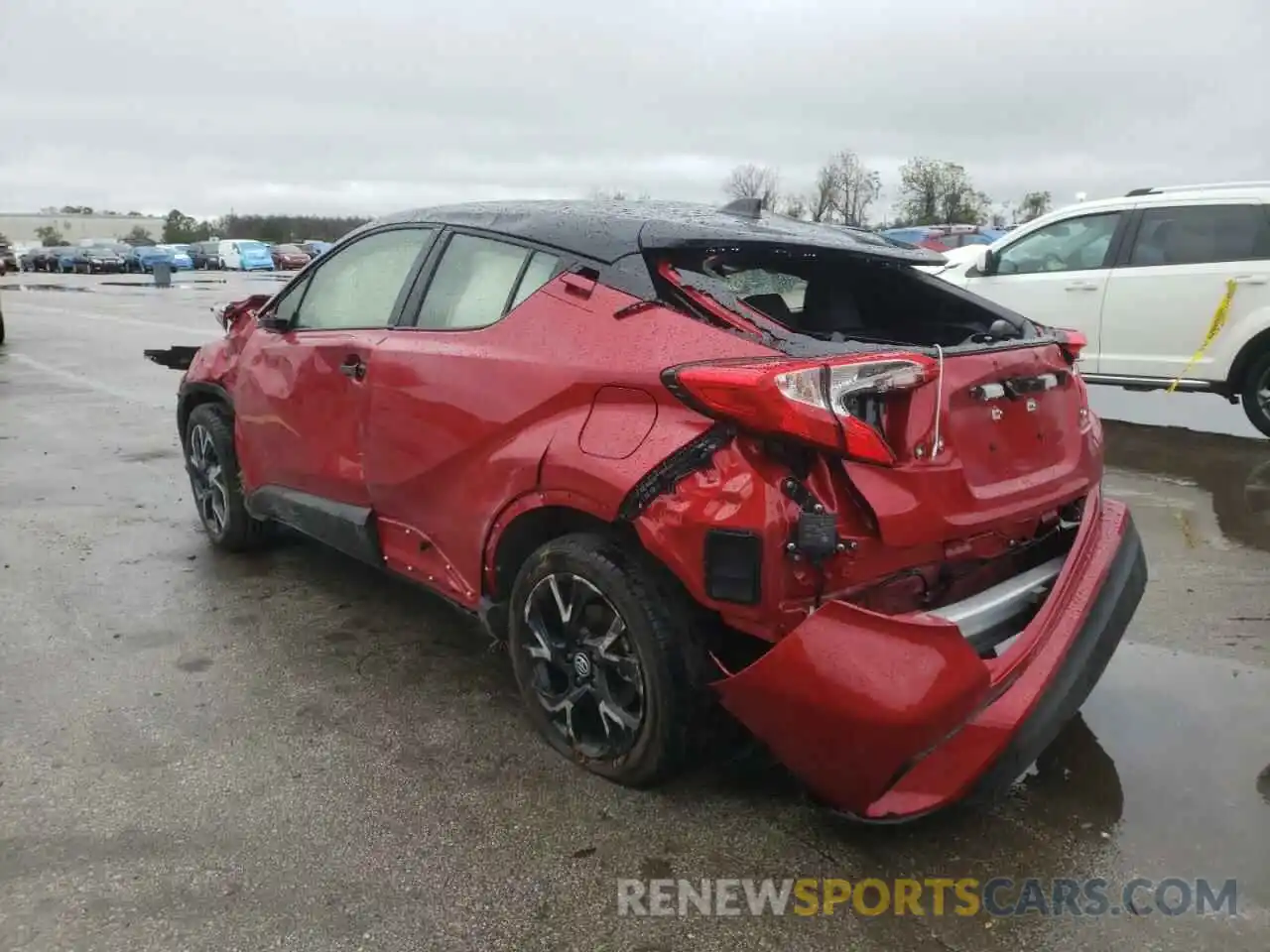 3 Photograph of a damaged car JTNKHMBX7M1110557 TOYOTA C-HR 2021