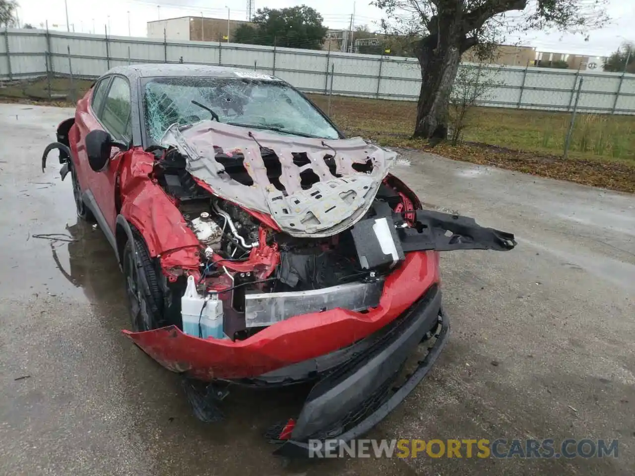 9 Photograph of a damaged car JTNKHMBX7M1110557 TOYOTA C-HR 2021