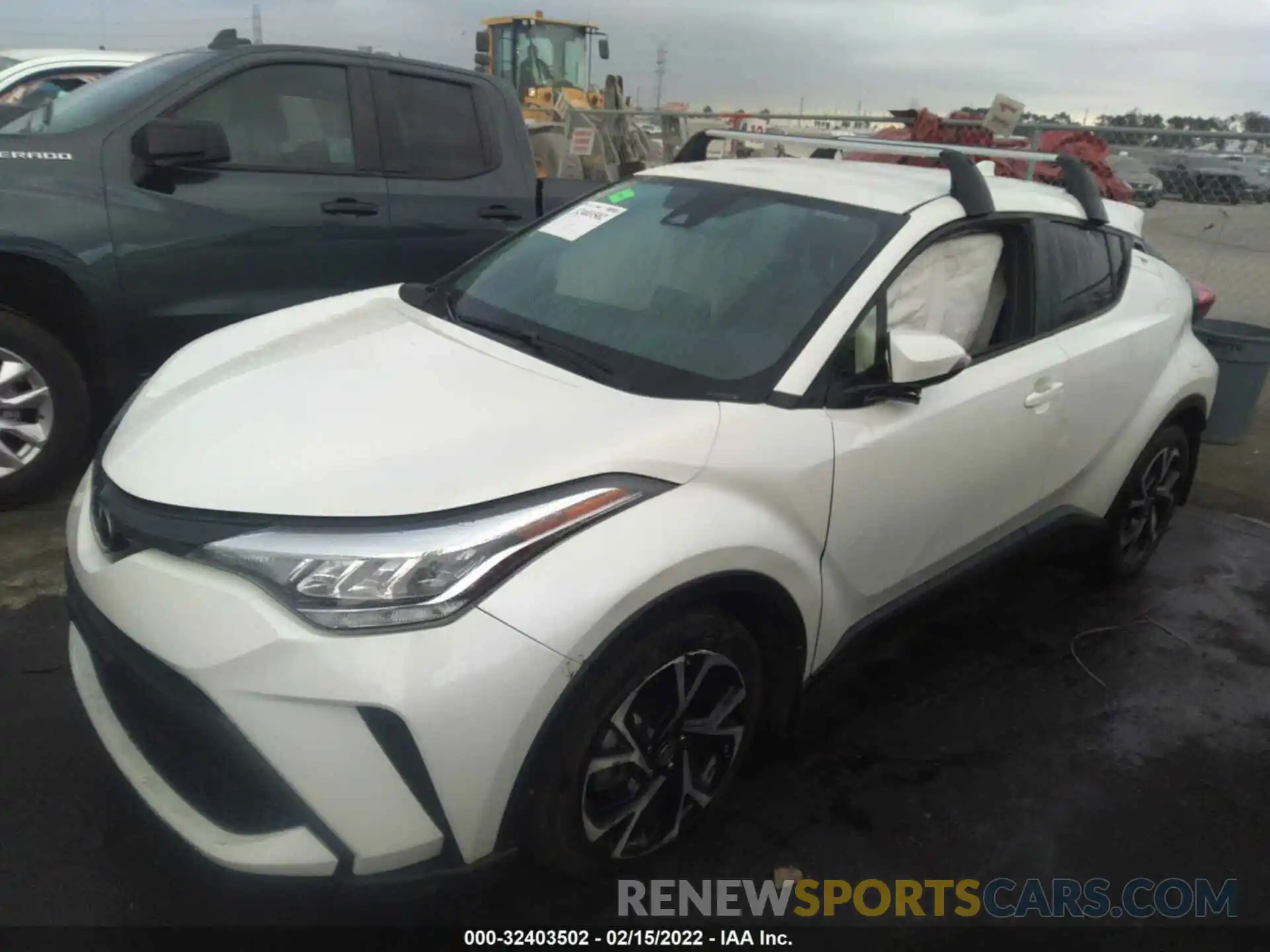 2 Photograph of a damaged car JTNKHMBX7M1110865 TOYOTA C-HR 2021