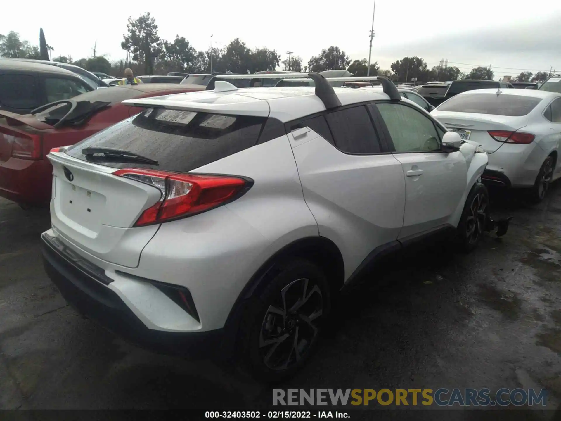 4 Photograph of a damaged car JTNKHMBX7M1110865 TOYOTA C-HR 2021