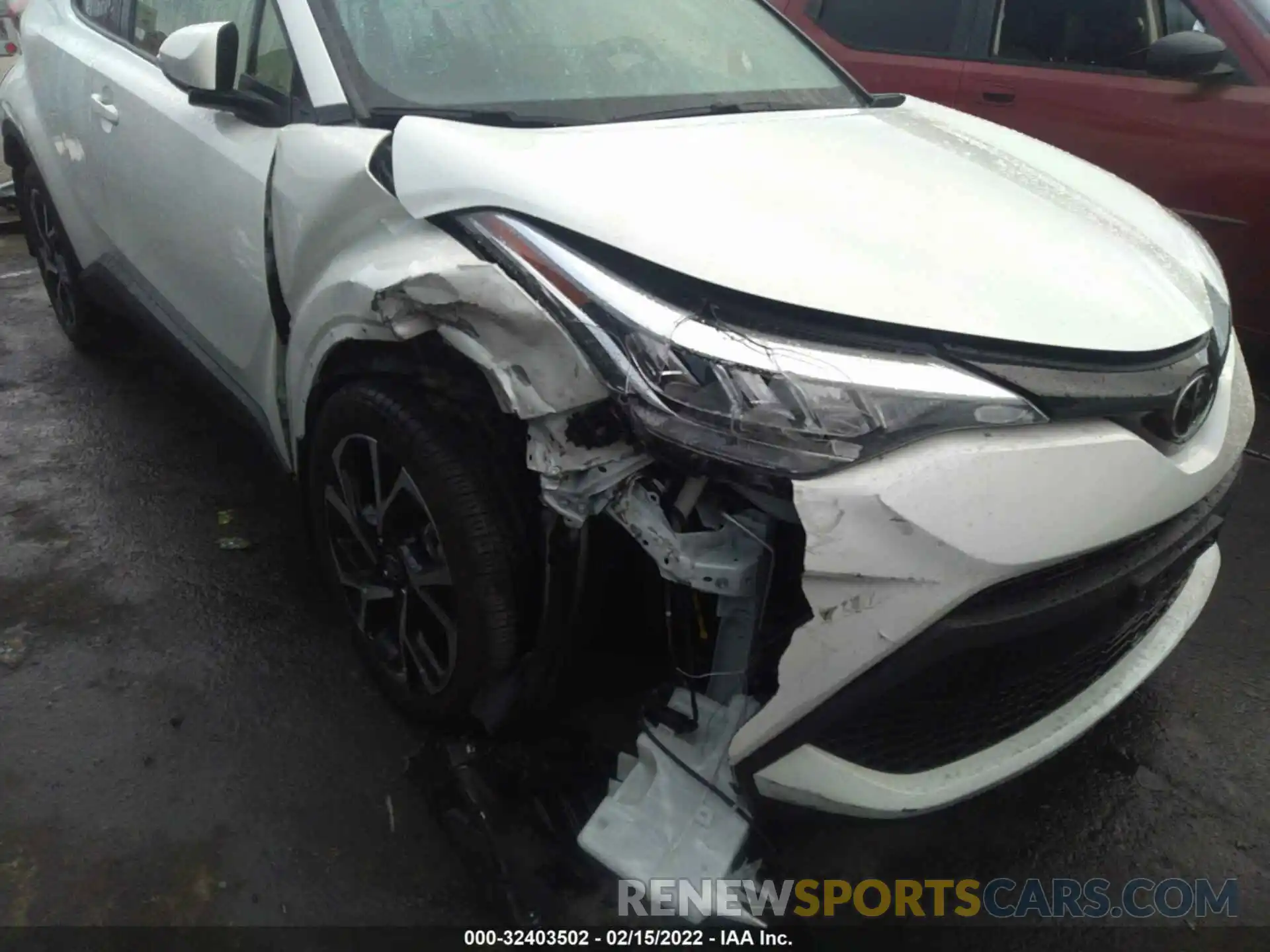 6 Photograph of a damaged car JTNKHMBX7M1110865 TOYOTA C-HR 2021