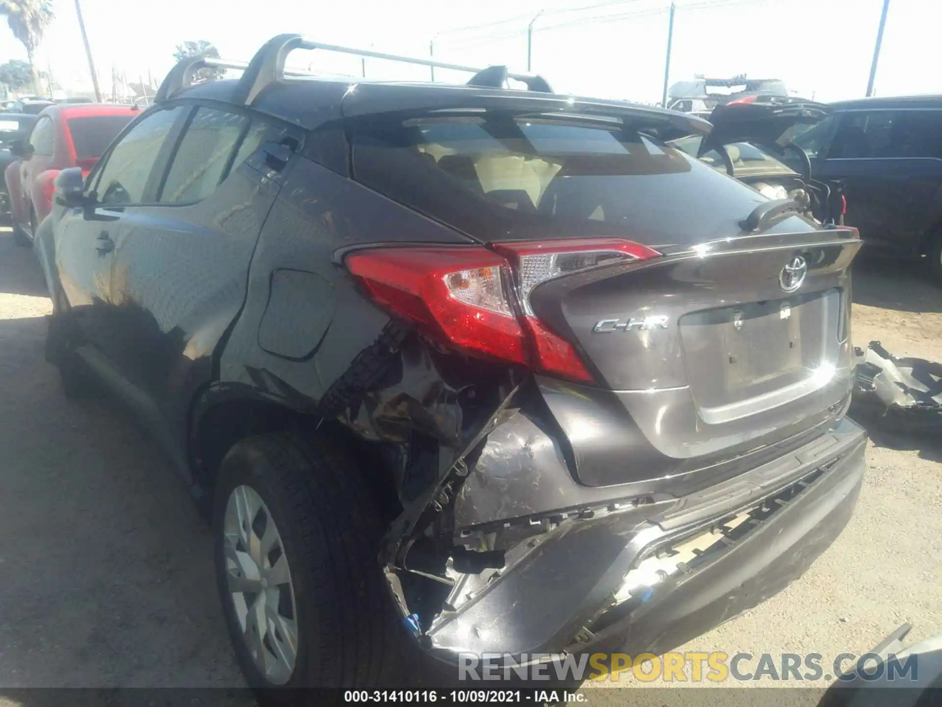 3 Photograph of a damaged car JTNKHMBX7M1110946 TOYOTA C-HR 2021