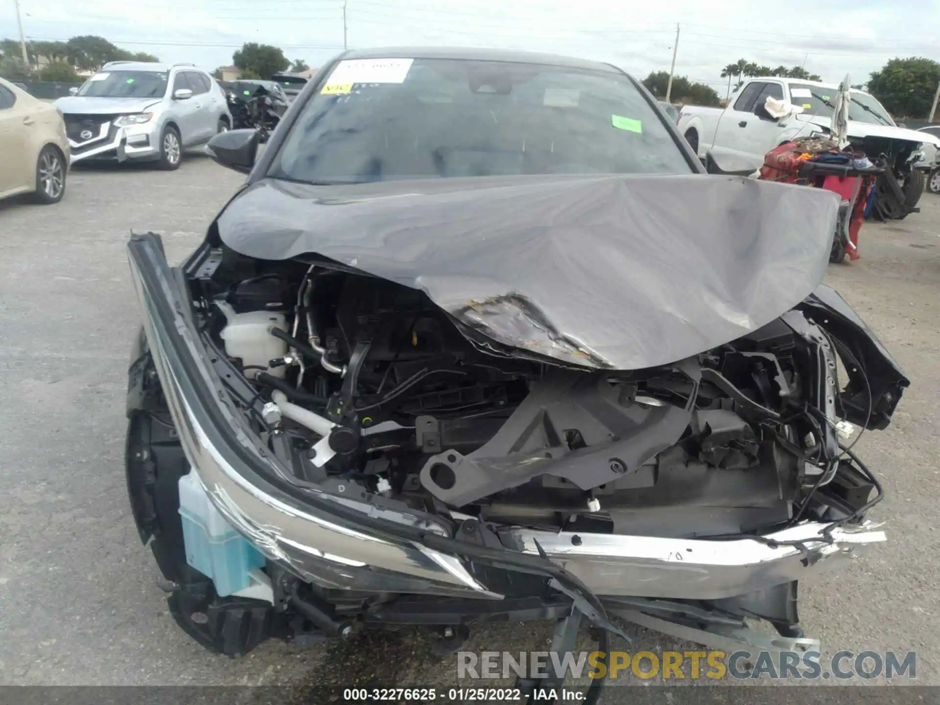 6 Photograph of a damaged car JTNKHMBX7M1113278 TOYOTA C-HR 2021