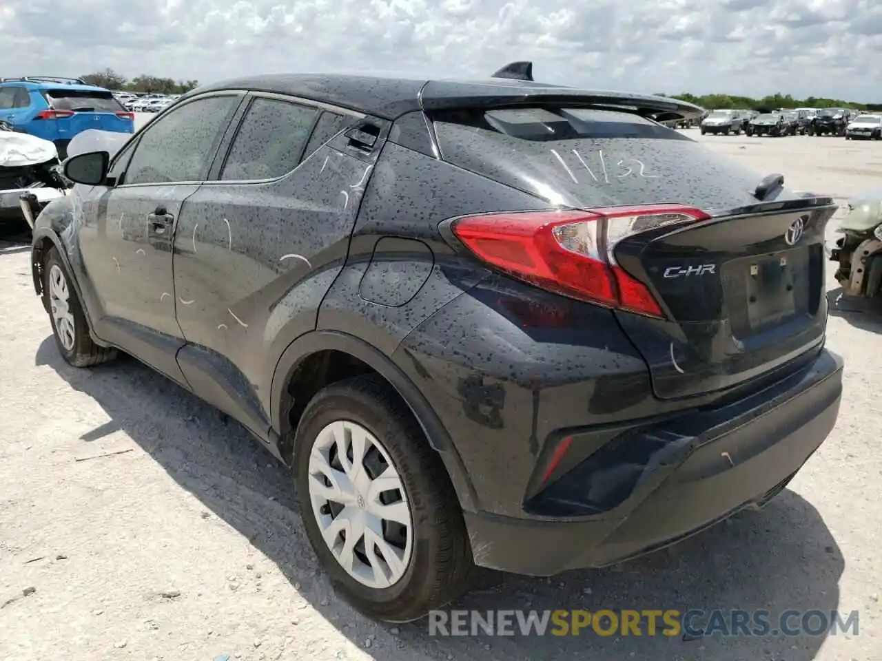 3 Photograph of a damaged car JTNKHMBX7M1115290 TOYOTA C-HR 2021