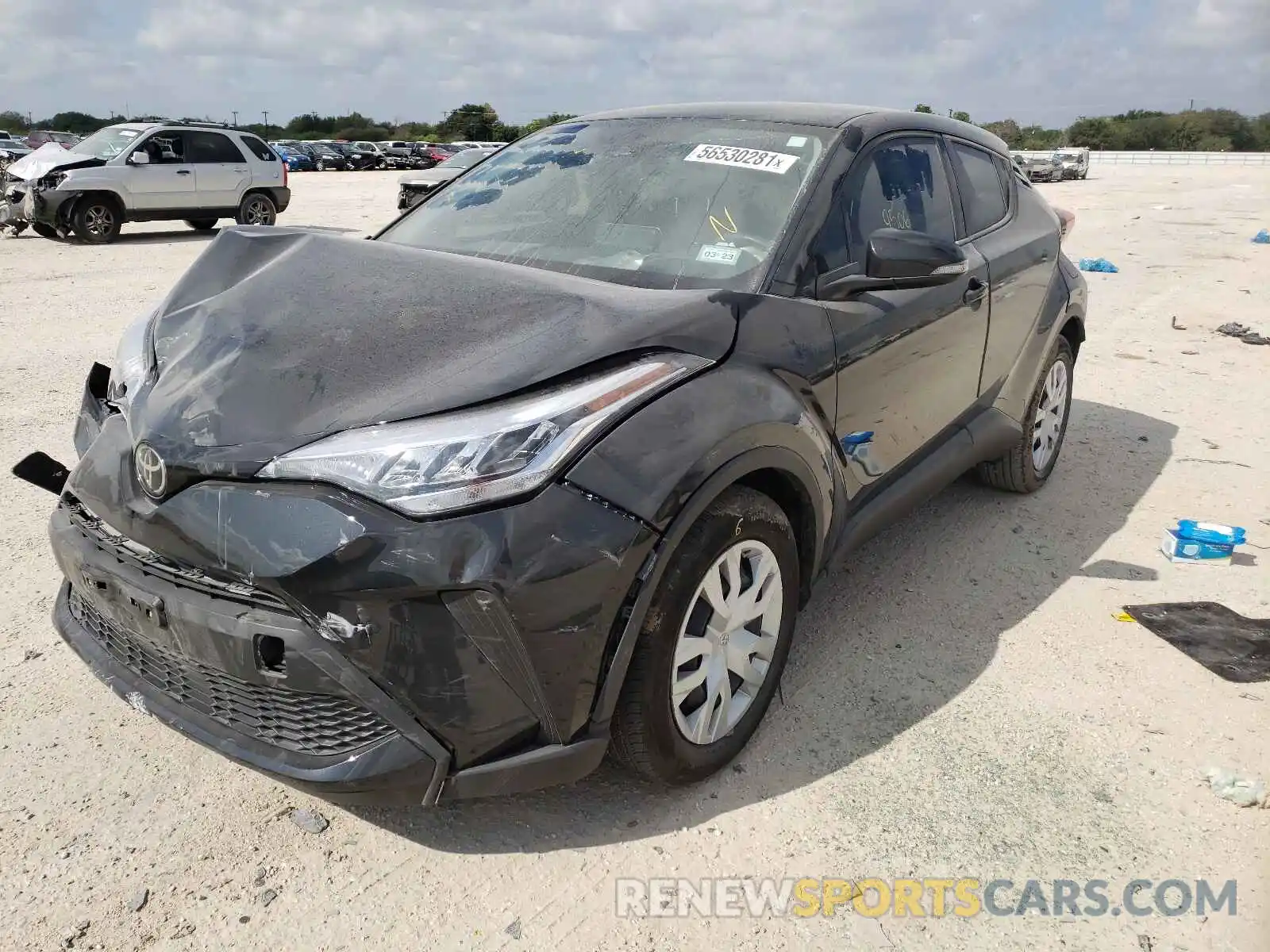 2 Photograph of a damaged car JTNKHMBX7M1115497 TOYOTA C-HR 2021