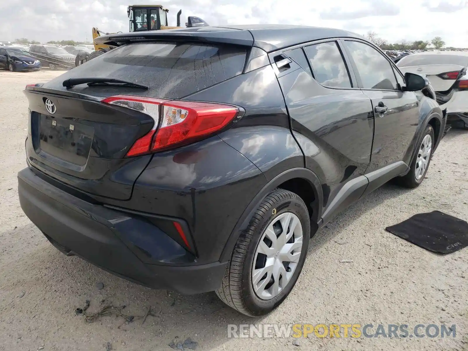 4 Photograph of a damaged car JTNKHMBX7M1115497 TOYOTA C-HR 2021