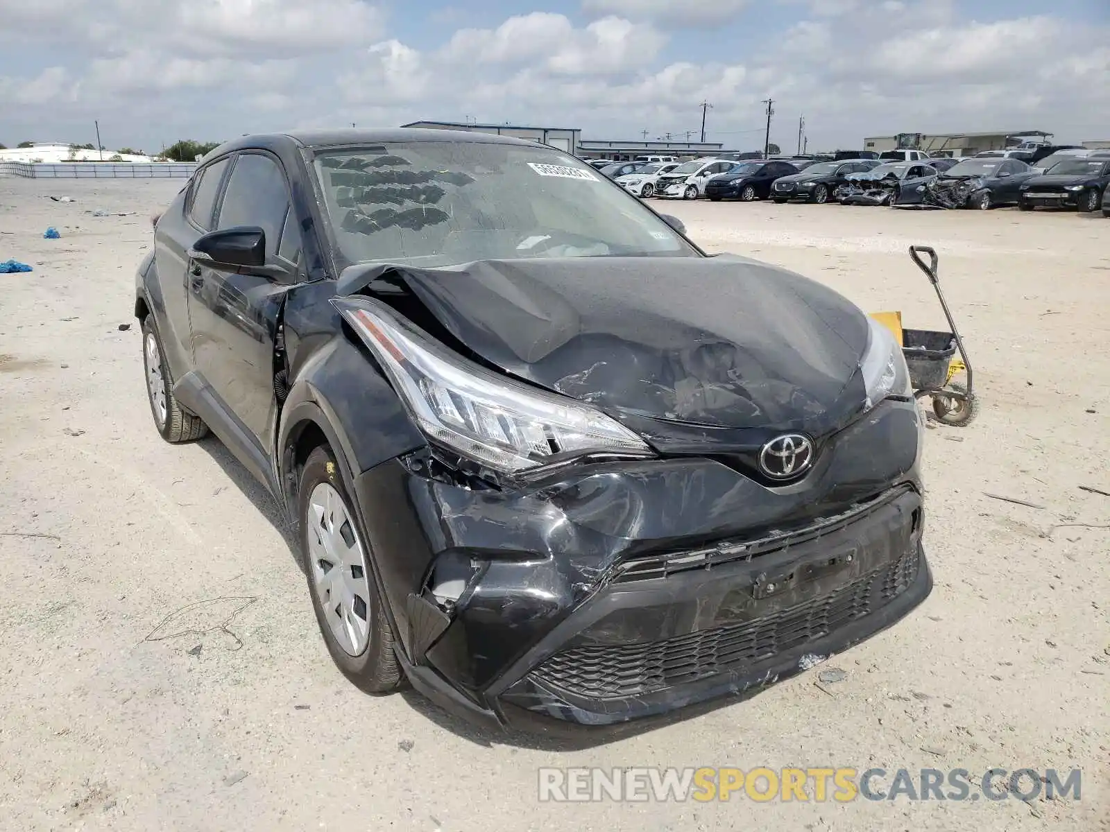 9 Photograph of a damaged car JTNKHMBX7M1115497 TOYOTA C-HR 2021