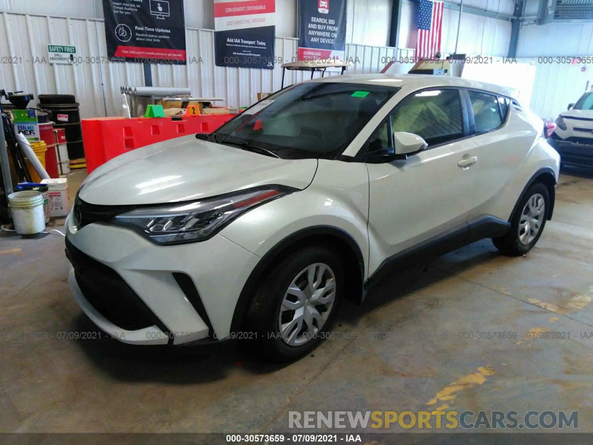 2 Photograph of a damaged car JTNKHMBX7M1118948 TOYOTA C-HR 2021