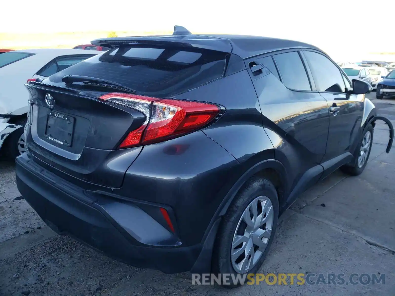 4 Photograph of a damaged car JTNKHMBX7M1119906 TOYOTA C-HR 2021