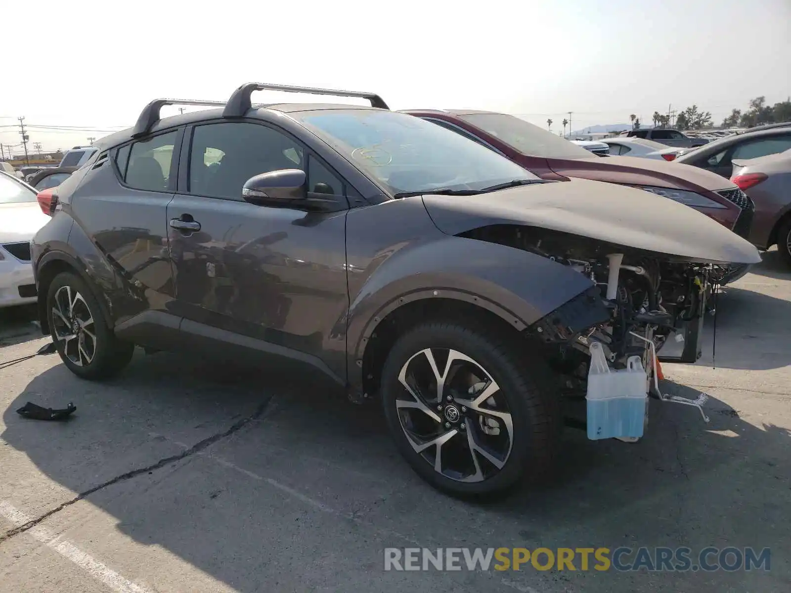 1 Photograph of a damaged car JTNKHMBX7M1122000 TOYOTA C-HR 2021