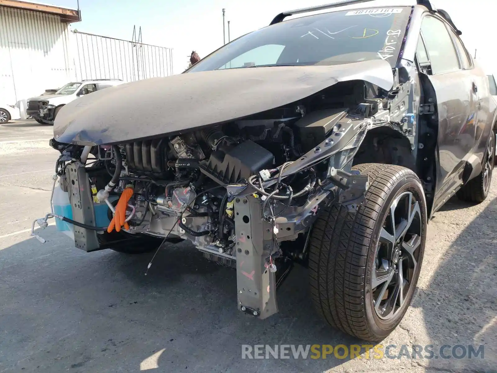 9 Photograph of a damaged car JTNKHMBX7M1122000 TOYOTA C-HR 2021