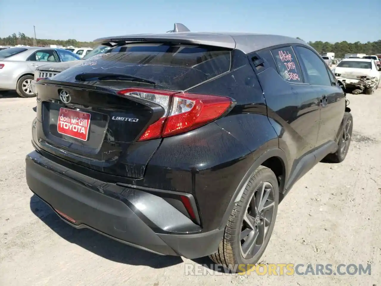 4 Photograph of a damaged car JTNKHMBX7M1125429 TOYOTA C-HR 2021