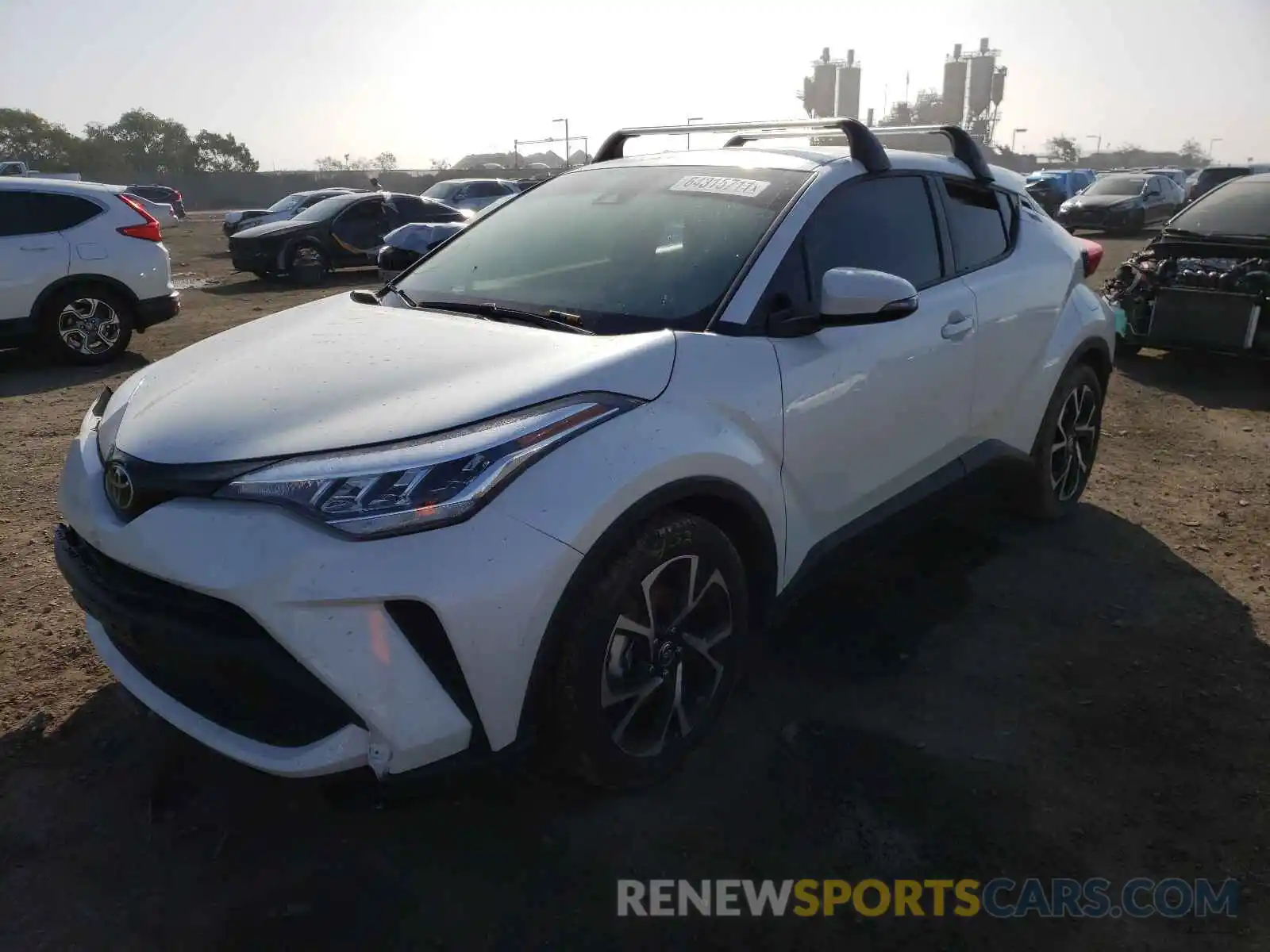 2 Photograph of a damaged car JTNKHMBX7M1126841 TOYOTA C-HR 2021