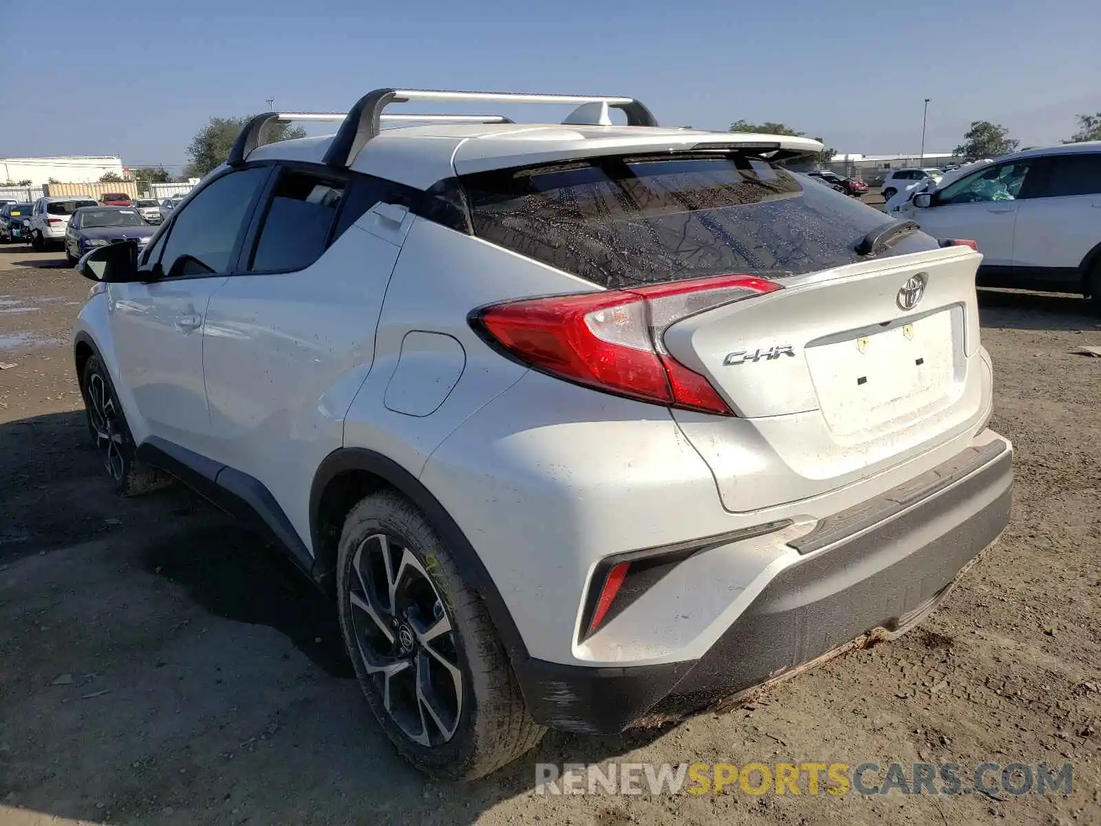 3 Photograph of a damaged car JTNKHMBX7M1126841 TOYOTA C-HR 2021