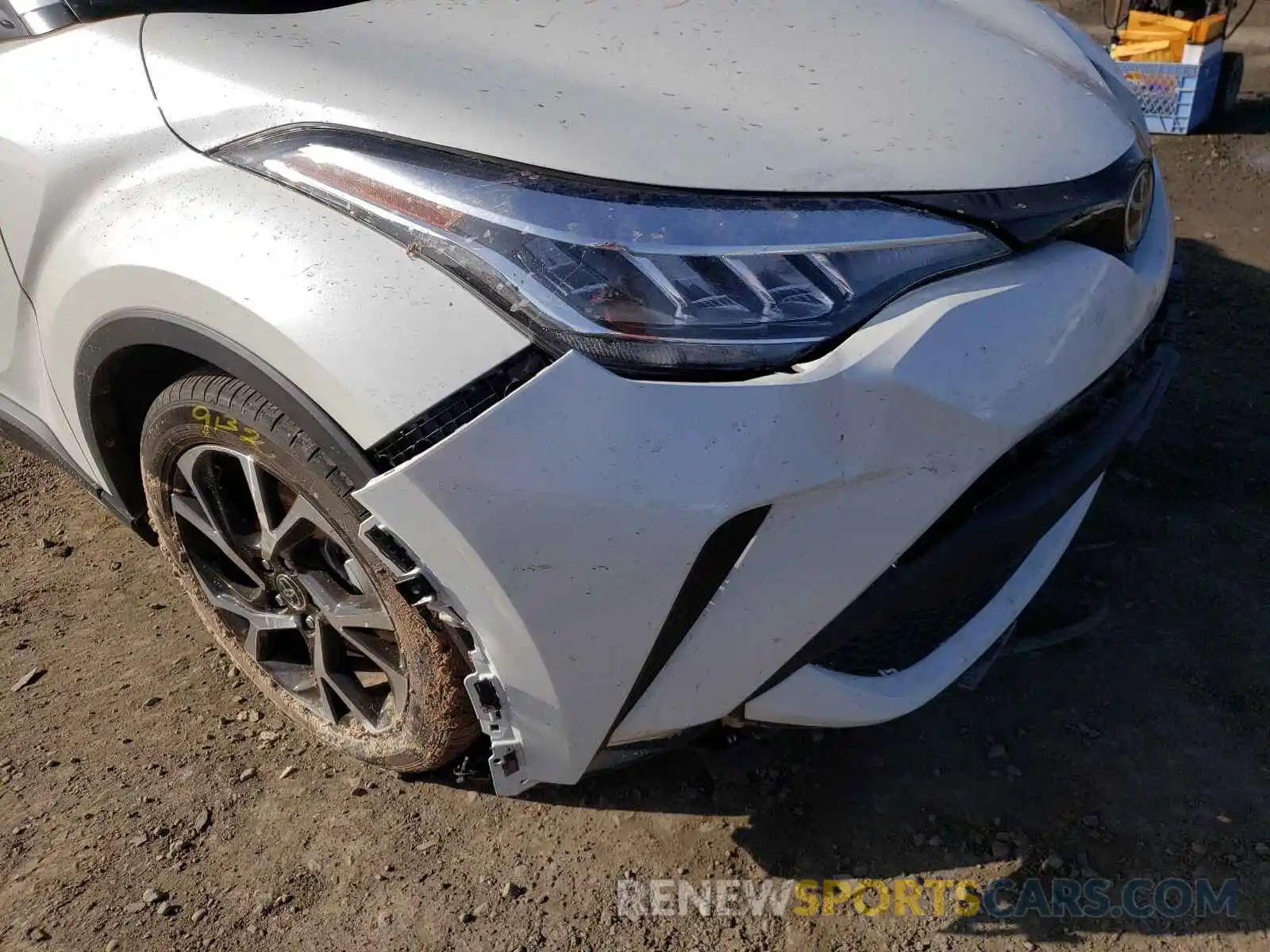 9 Photograph of a damaged car JTNKHMBX7M1126841 TOYOTA C-HR 2021