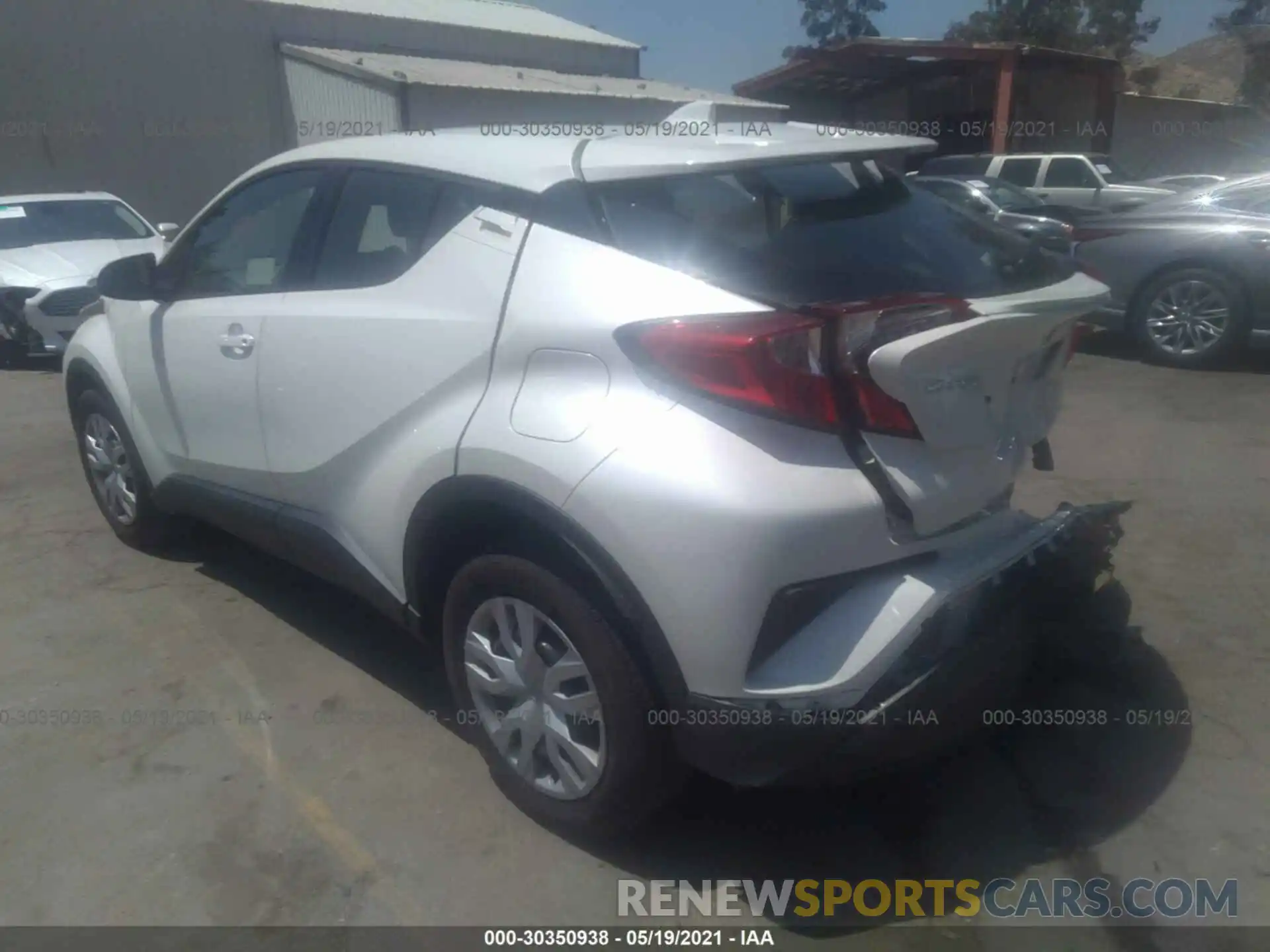 3 Photograph of a damaged car JTNKHMBX8M1098600 TOYOTA C-HR 2021