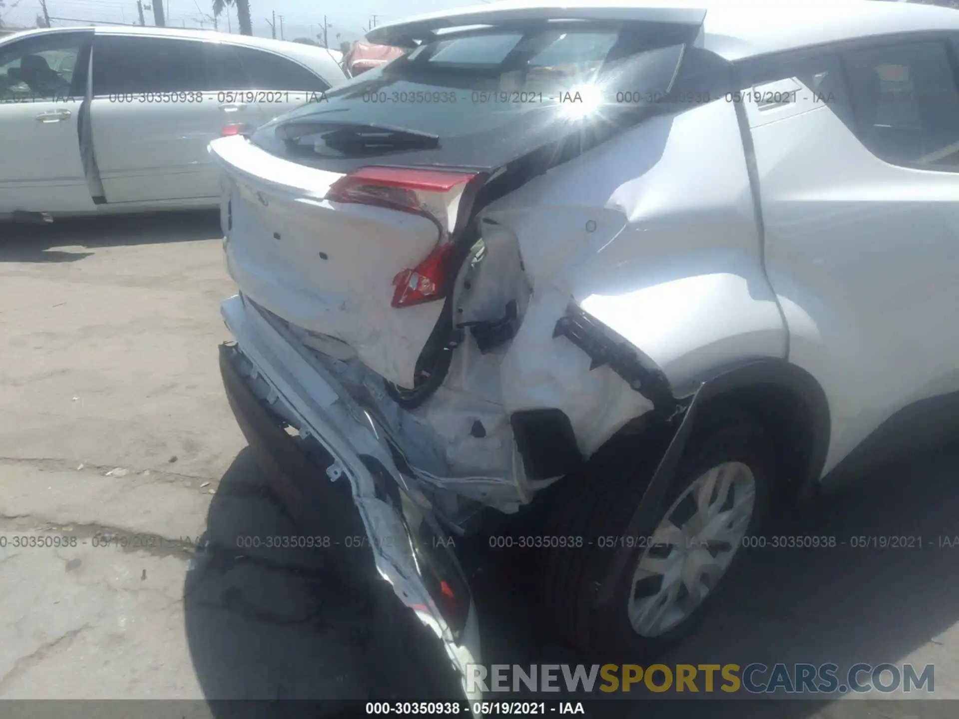 6 Photograph of a damaged car JTNKHMBX8M1098600 TOYOTA C-HR 2021