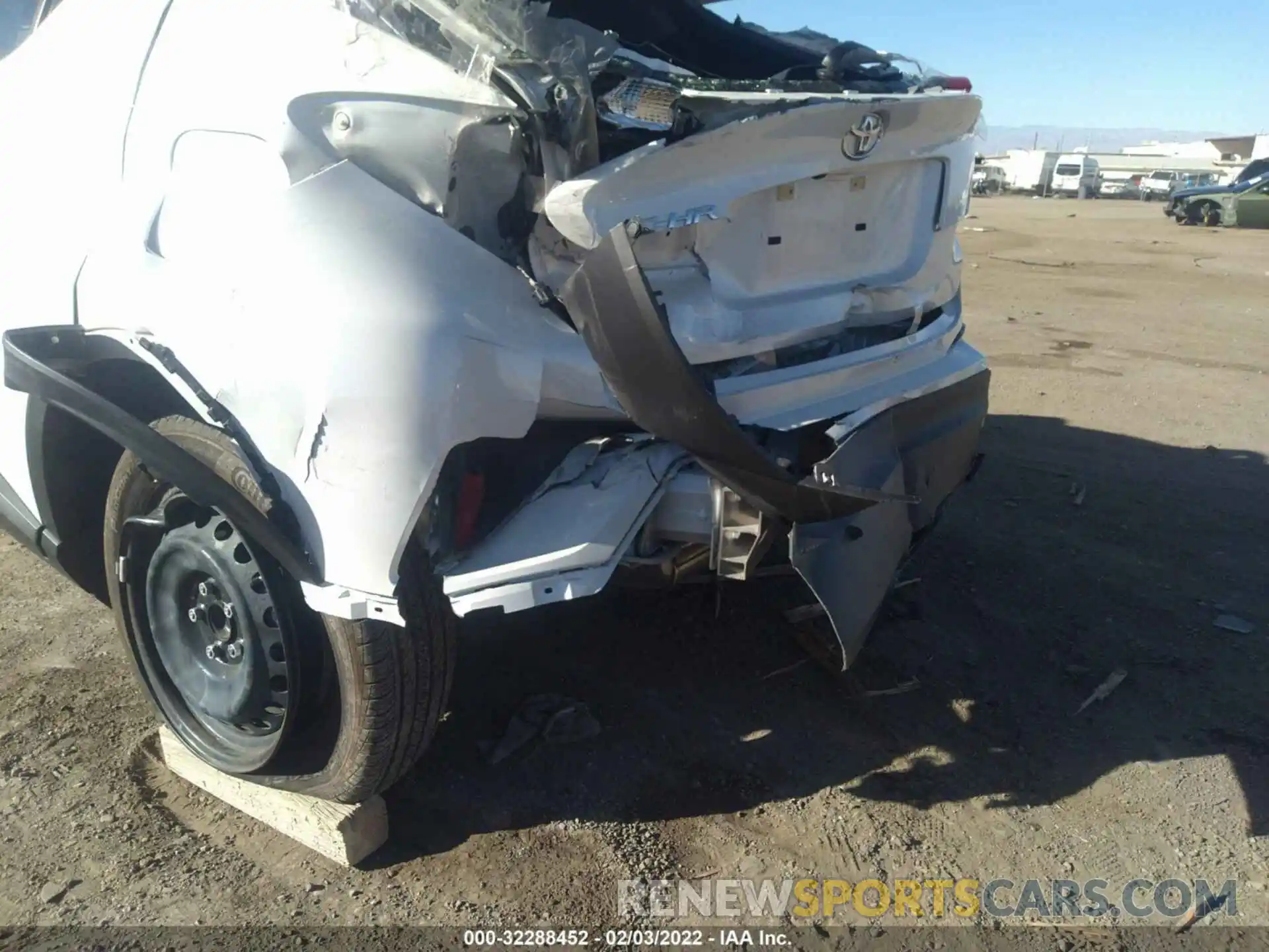 6 Photograph of a damaged car JTNKHMBX8M1100197 TOYOTA C-HR 2021