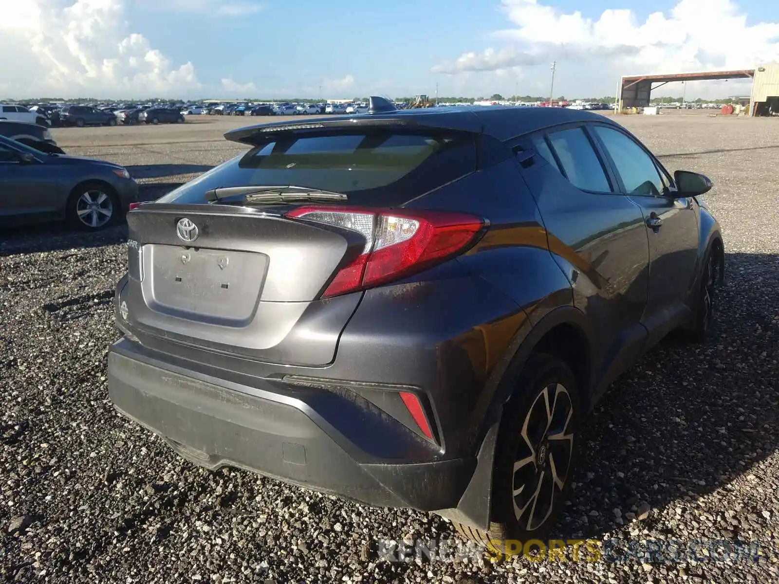 4 Photograph of a damaged car JTNKHMBX8M1100412 TOYOTA C-HR 2021