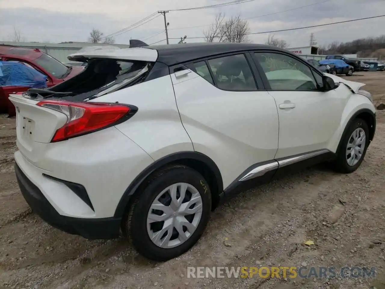 4 Photograph of a damaged car JTNKHMBX8M1101303 TOYOTA C-HR 2021