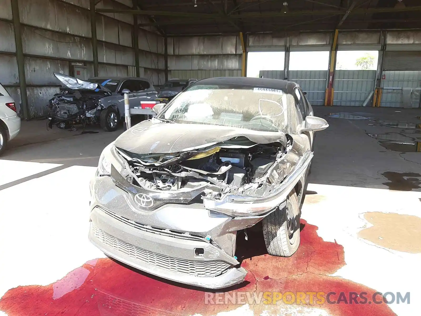 9 Photograph of a damaged car JTNKHMBX8M1102399 TOYOTA C-HR 2021