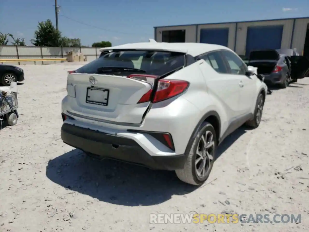 4 Photograph of a damaged car JTNKHMBX8M1104332 TOYOTA C-HR 2021