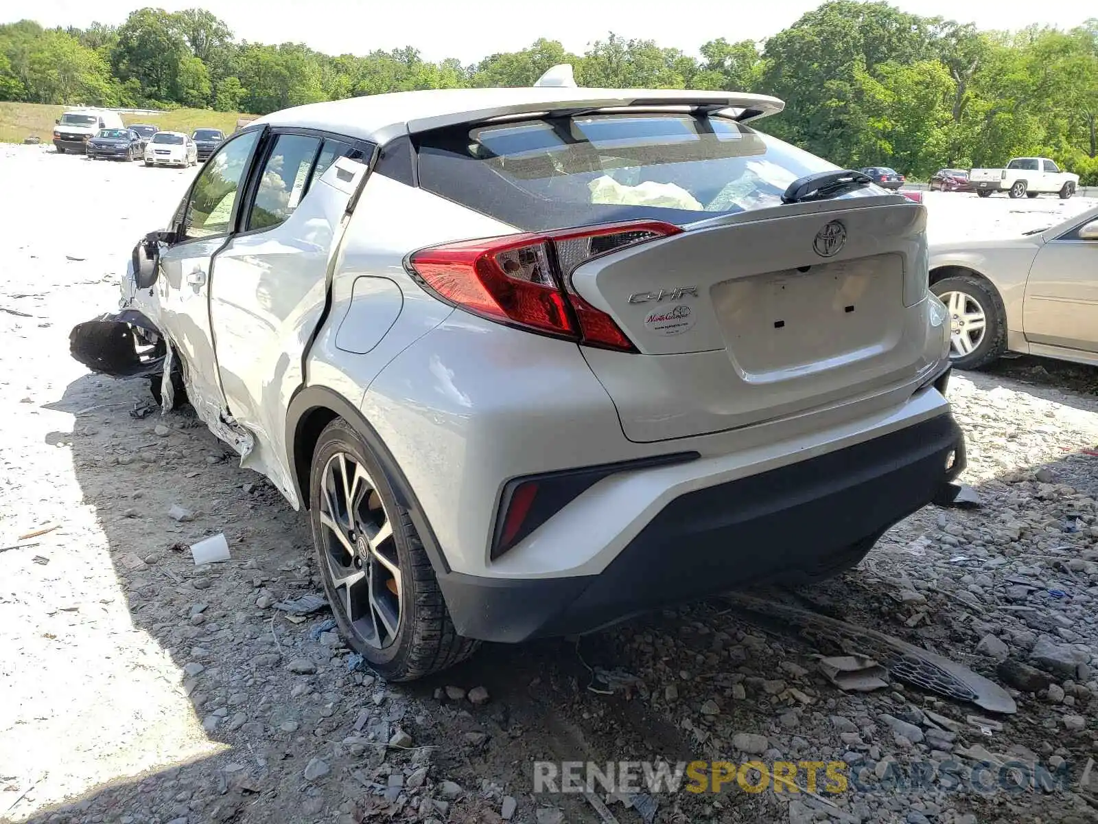 3 Photograph of a damaged car JTNKHMBX8M1105481 TOYOTA C-HR 2021