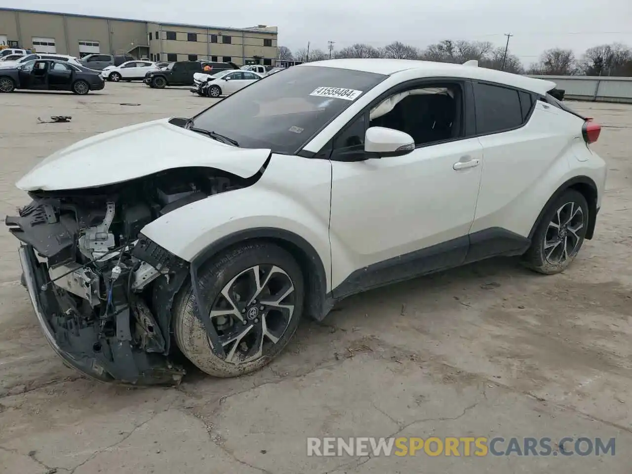 1 Photograph of a damaged car JTNKHMBX8M1106811 TOYOTA C-HR 2021