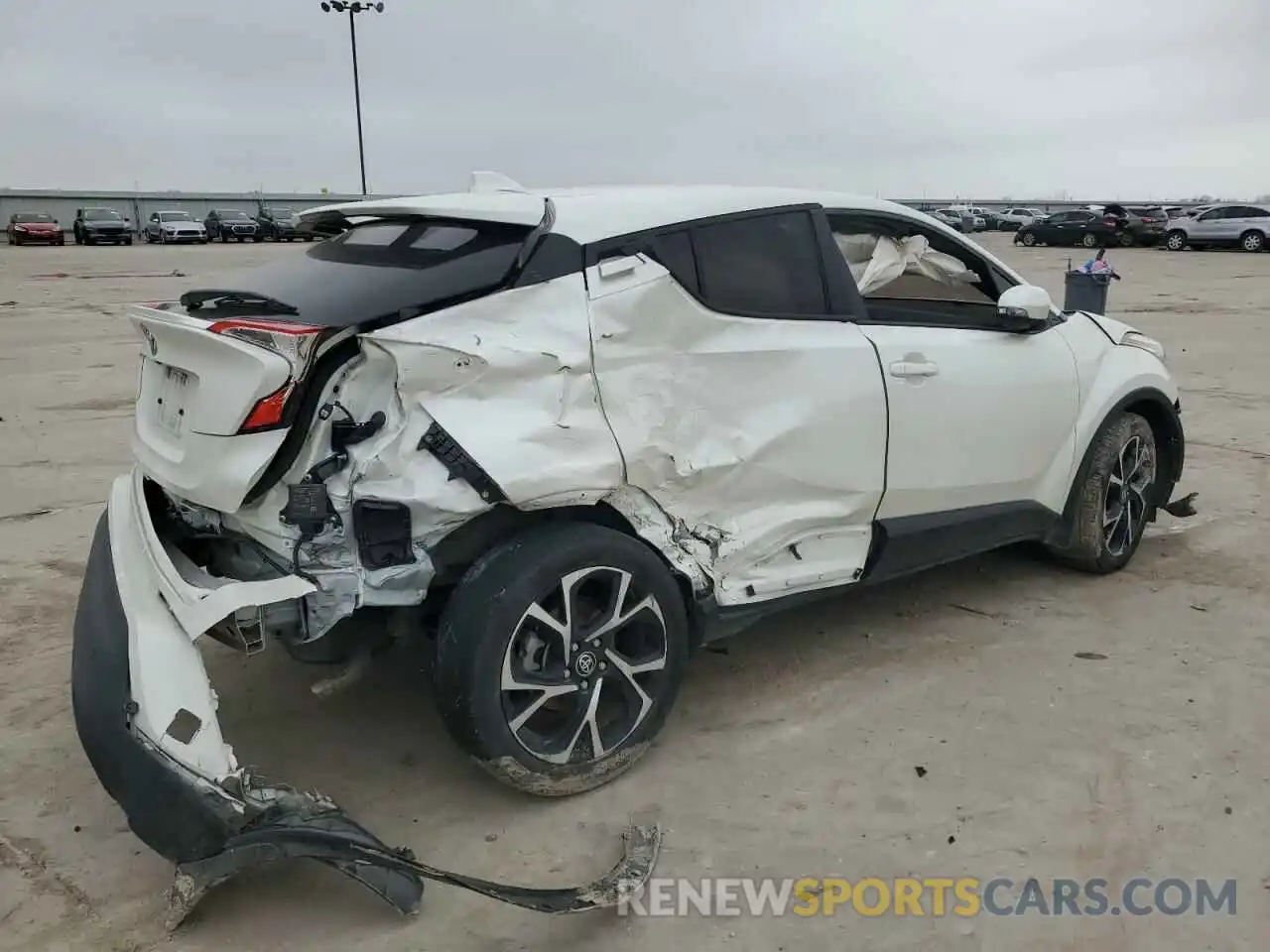 3 Photograph of a damaged car JTNKHMBX8M1106811 TOYOTA C-HR 2021