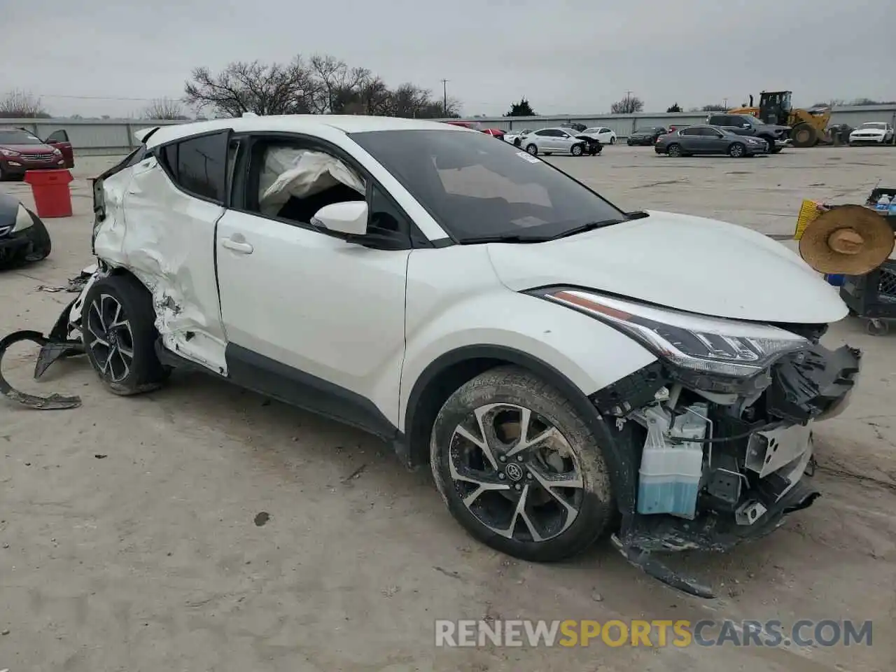 4 Photograph of a damaged car JTNKHMBX8M1106811 TOYOTA C-HR 2021