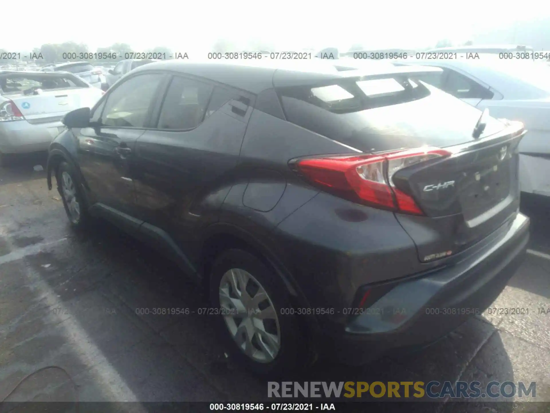 3 Photograph of a damaged car JTNKHMBX8M1107165 TOYOTA C-HR 2021