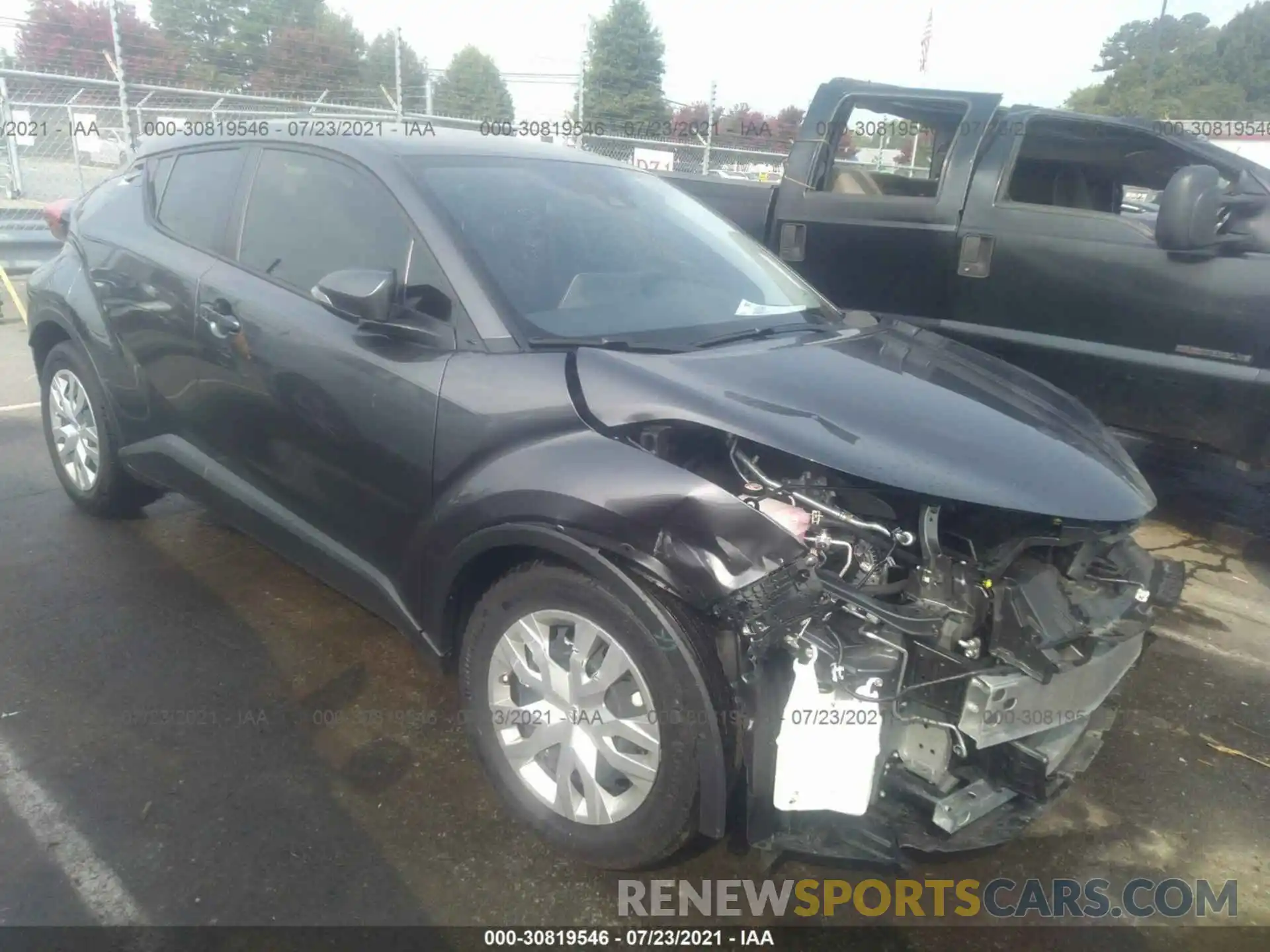 6 Photograph of a damaged car JTNKHMBX8M1107165 TOYOTA C-HR 2021