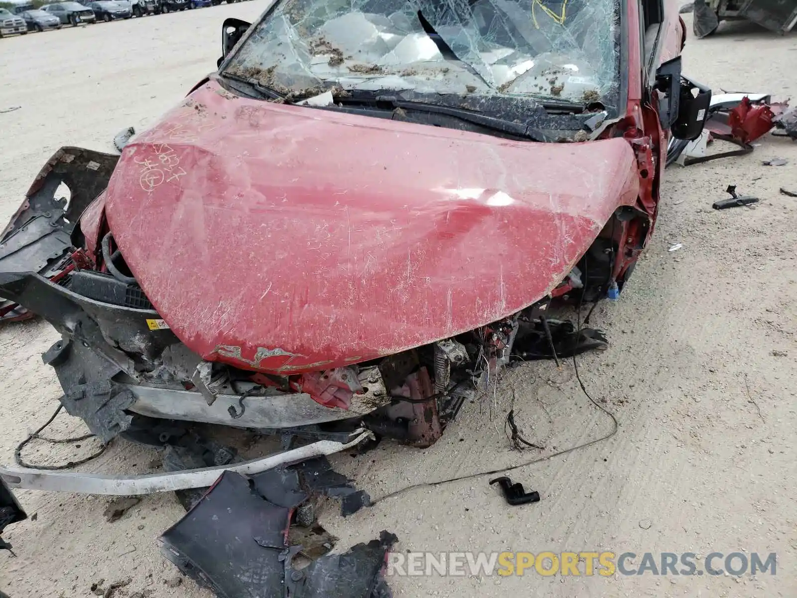 9 Photograph of a damaged car JTNKHMBX8M1107893 TOYOTA C-HR 2021