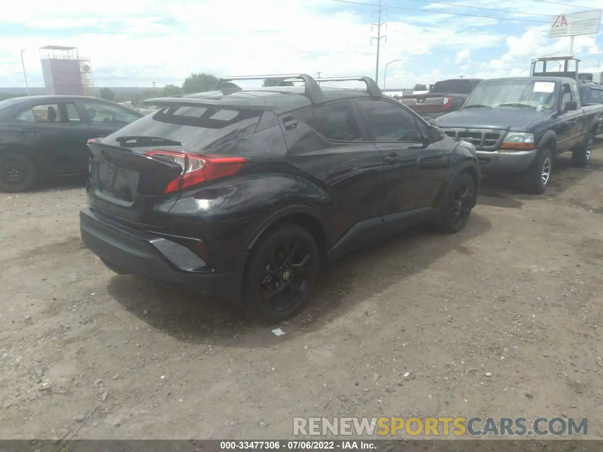 4 Photograph of a damaged car JTNKHMBX8M1108963 TOYOTA C-HR 2021