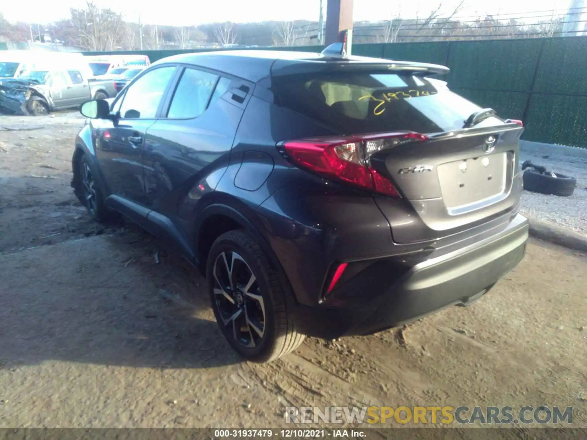 3 Photograph of a damaged car JTNKHMBX8M1109286 TOYOTA C-HR 2021