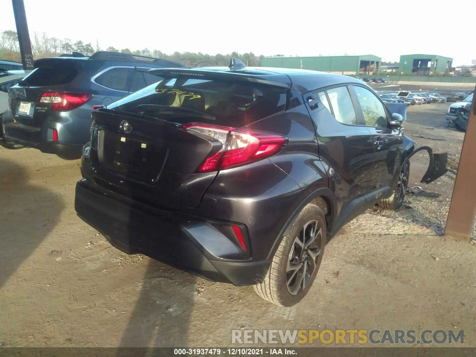 4 Photograph of a damaged car JTNKHMBX8M1109286 TOYOTA C-HR 2021