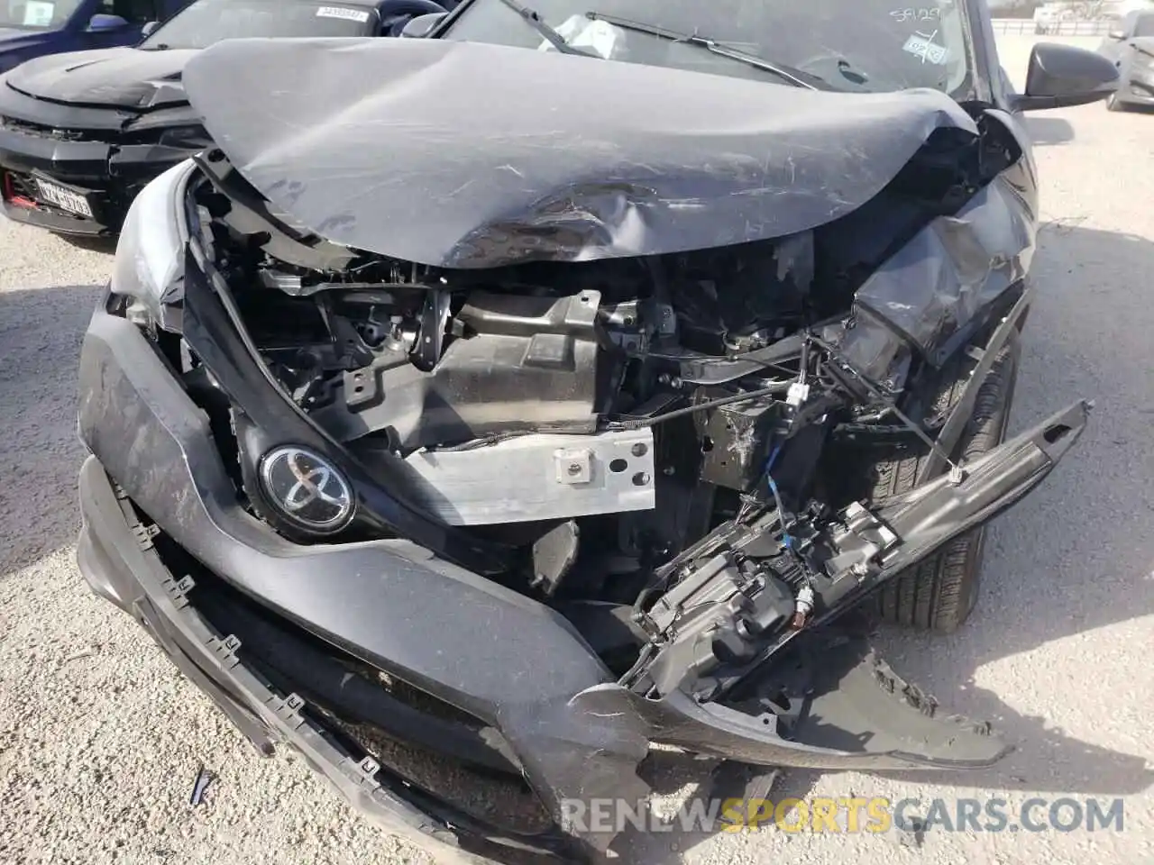 9 Photograph of a damaged car JTNKHMBX8M1109742 TOYOTA C-HR 2021