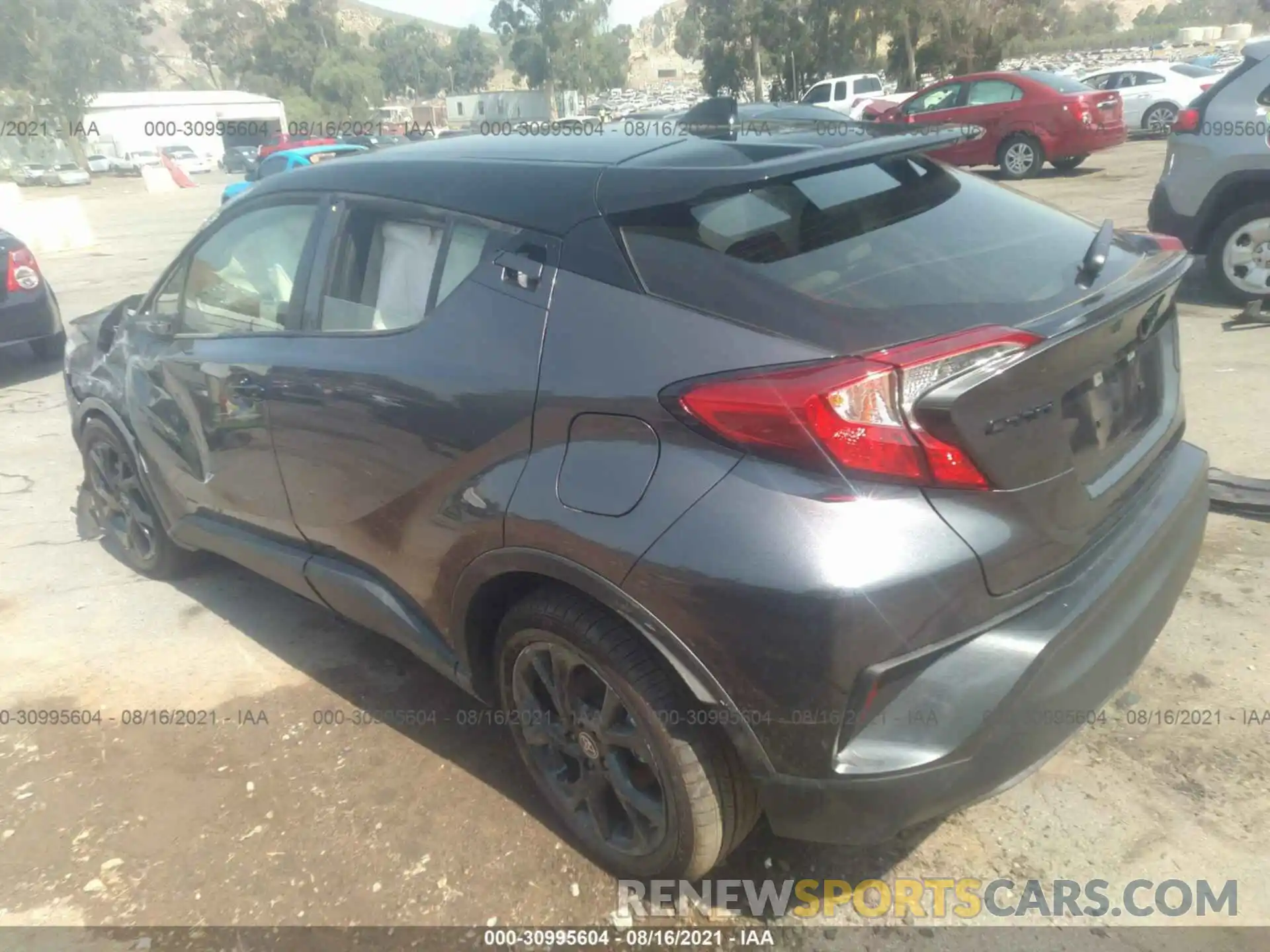 3 Photograph of a damaged car JTNKHMBX8M1112298 TOYOTA C-HR 2021