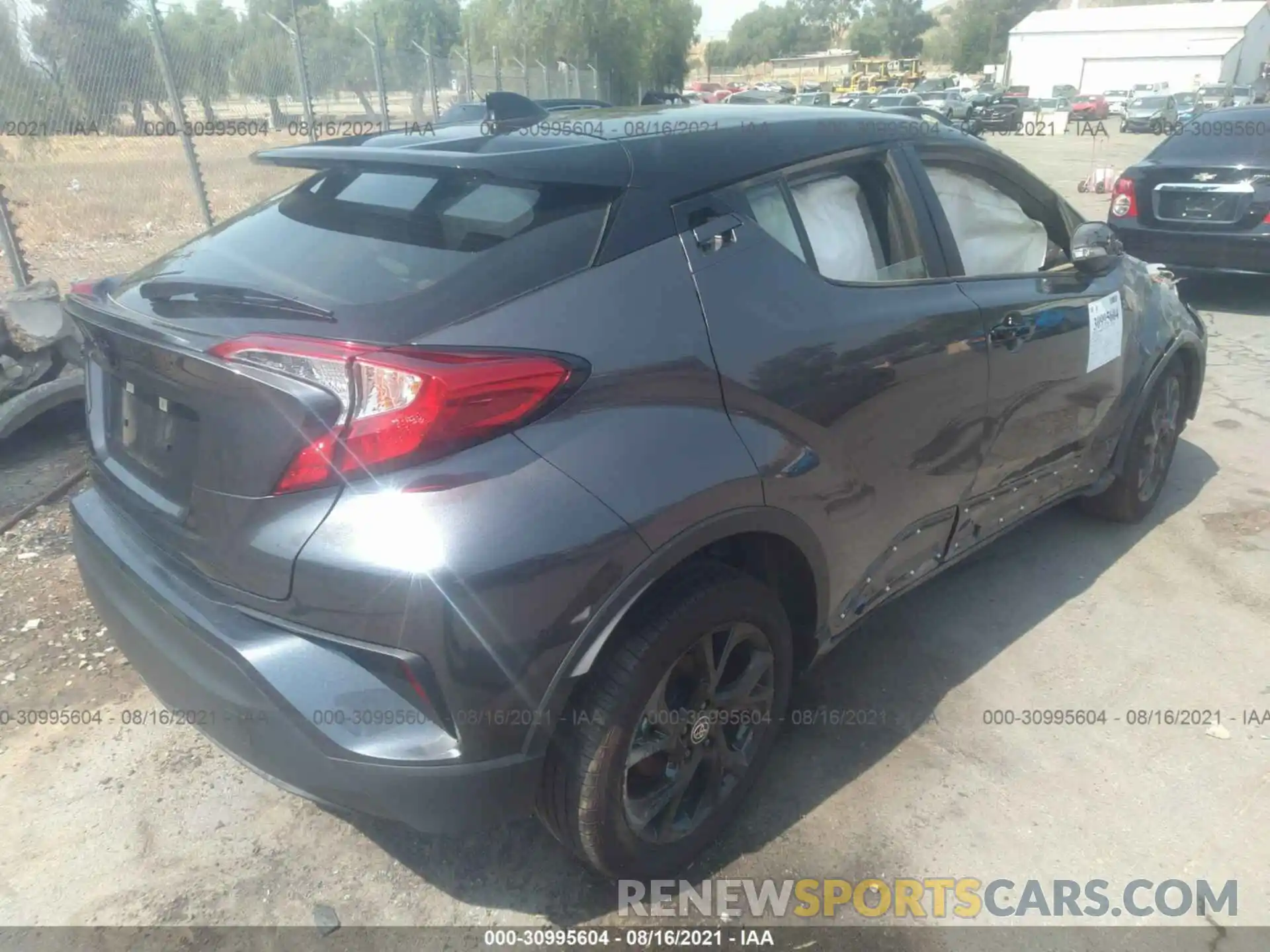 4 Photograph of a damaged car JTNKHMBX8M1112298 TOYOTA C-HR 2021