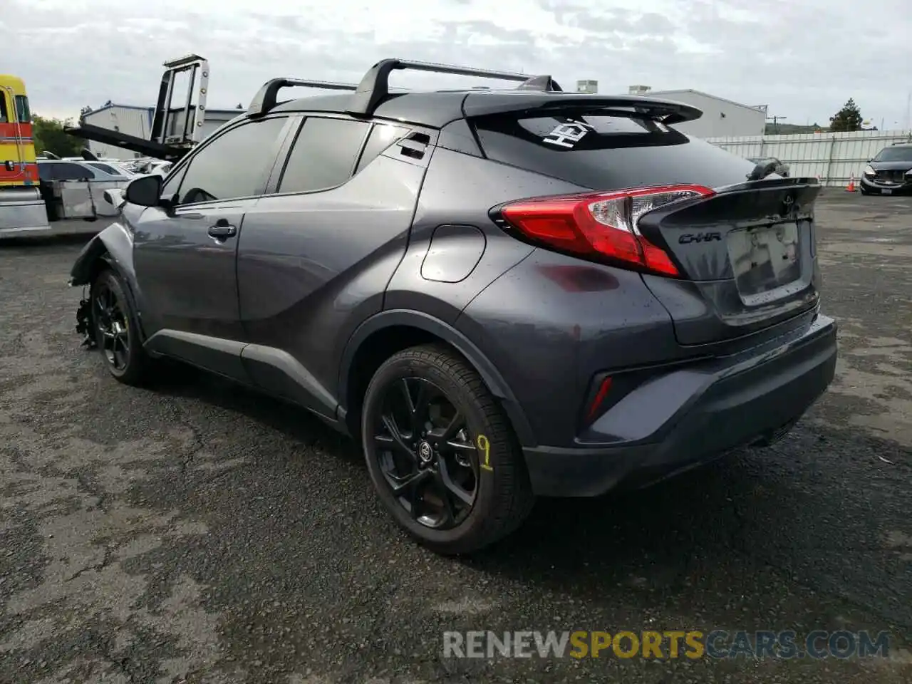 3 Photograph of a damaged car JTNKHMBX8M1114035 TOYOTA C-HR 2021