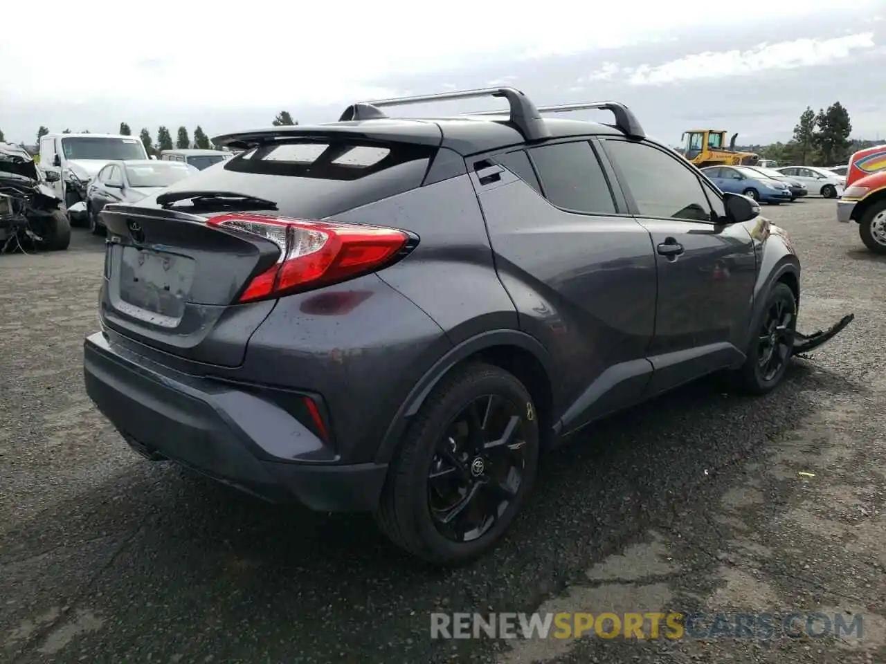 4 Photograph of a damaged car JTNKHMBX8M1114035 TOYOTA C-HR 2021