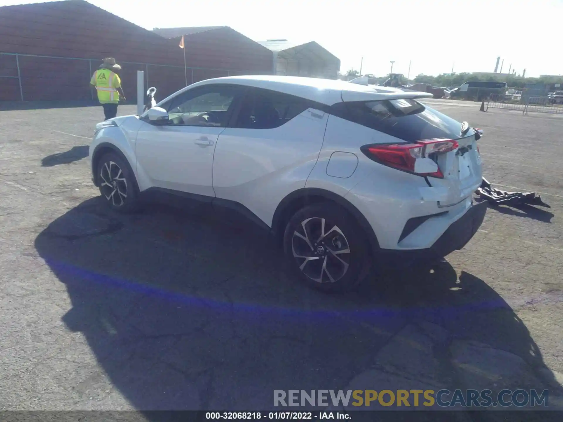 3 Photograph of a damaged car JTNKHMBX8M1115704 TOYOTA C-HR 2021