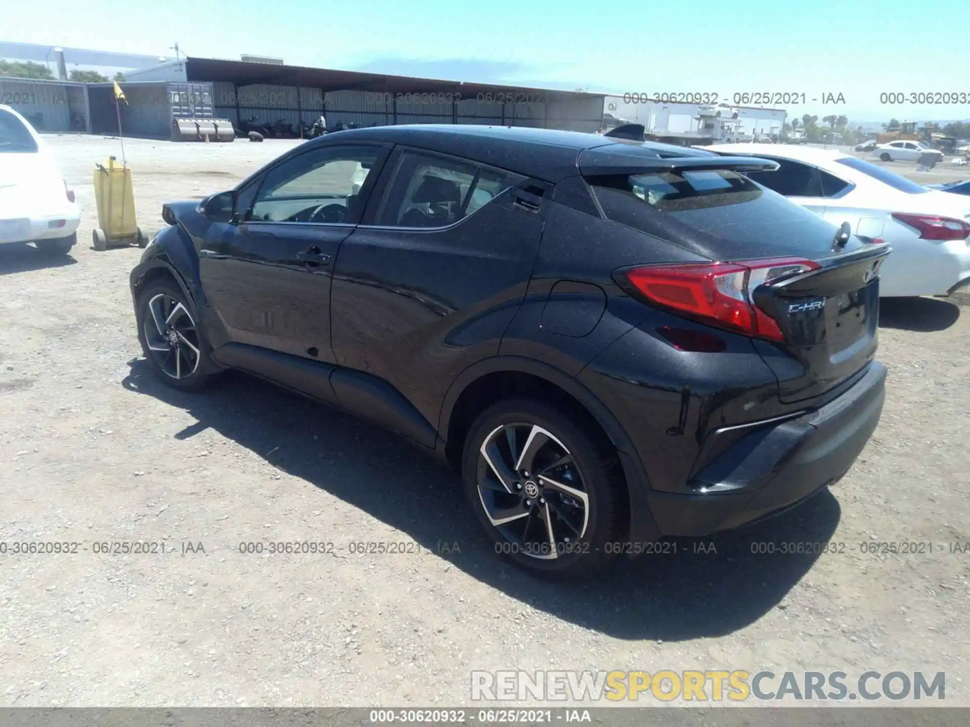 3 Photograph of a damaged car JTNKHMBX8M1116304 TOYOTA C-HR 2021