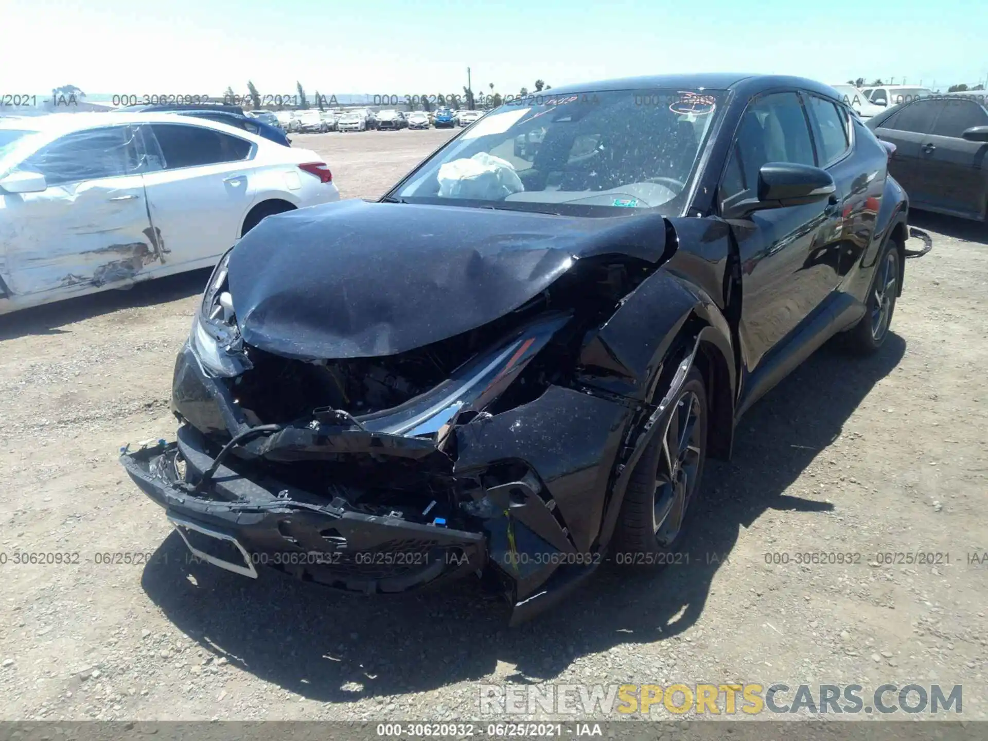 6 Photograph of a damaged car JTNKHMBX8M1116304 TOYOTA C-HR 2021