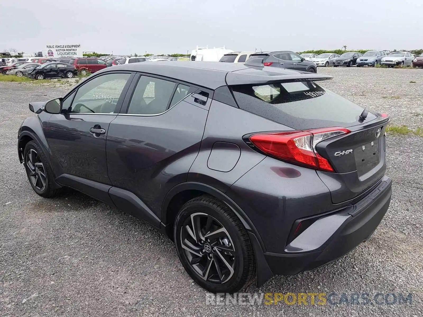 3 Photograph of a damaged car JTNKHMBX8M1118098 TOYOTA C-HR 2021