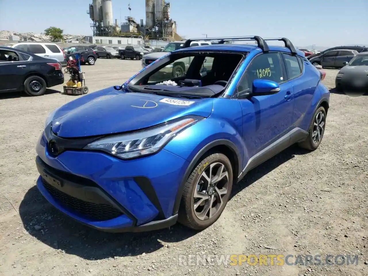 2 Photograph of a damaged car JTNKHMBX8M1119848 TOYOTA C-HR 2021