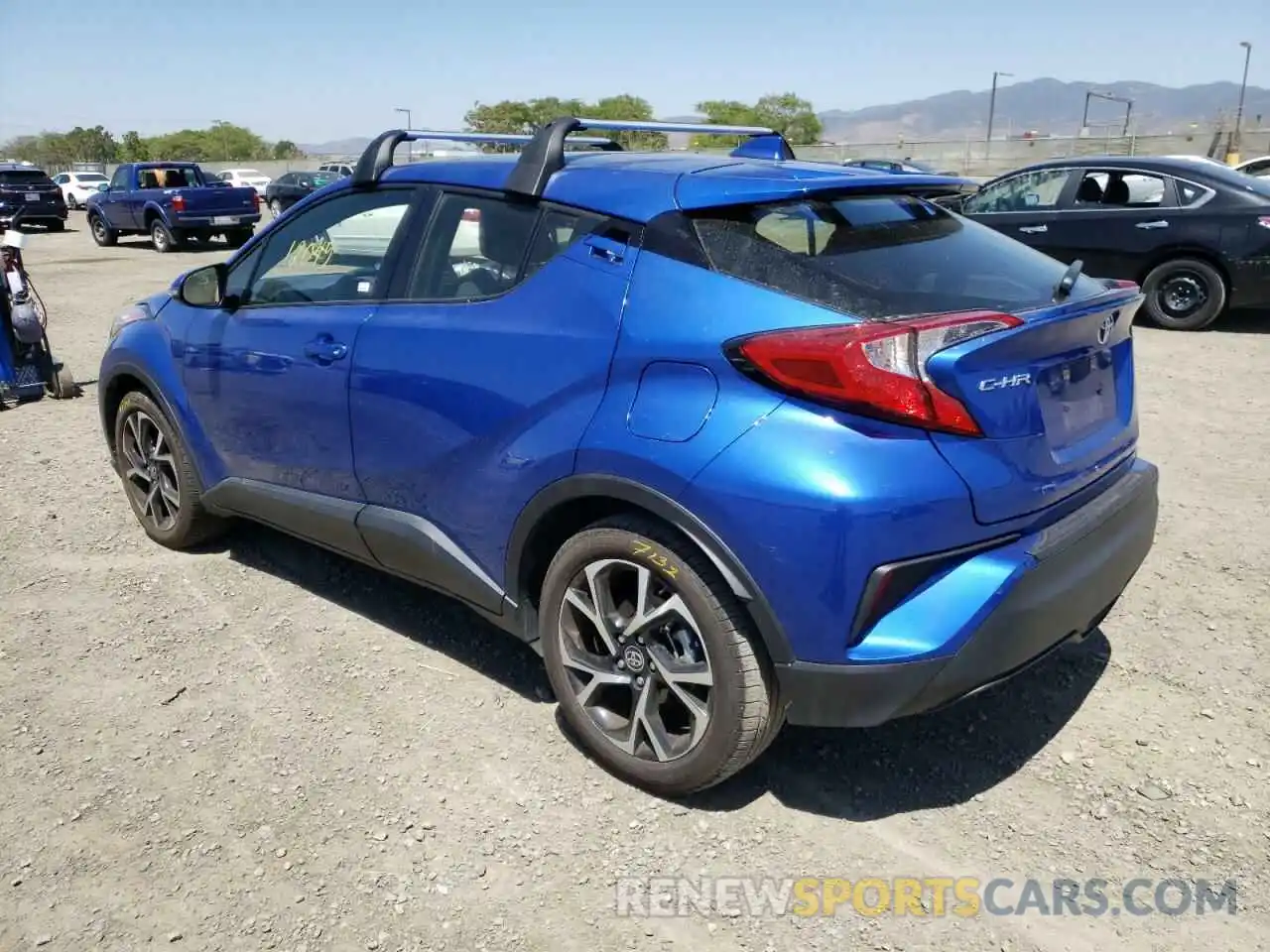 3 Photograph of a damaged car JTNKHMBX8M1119848 TOYOTA C-HR 2021