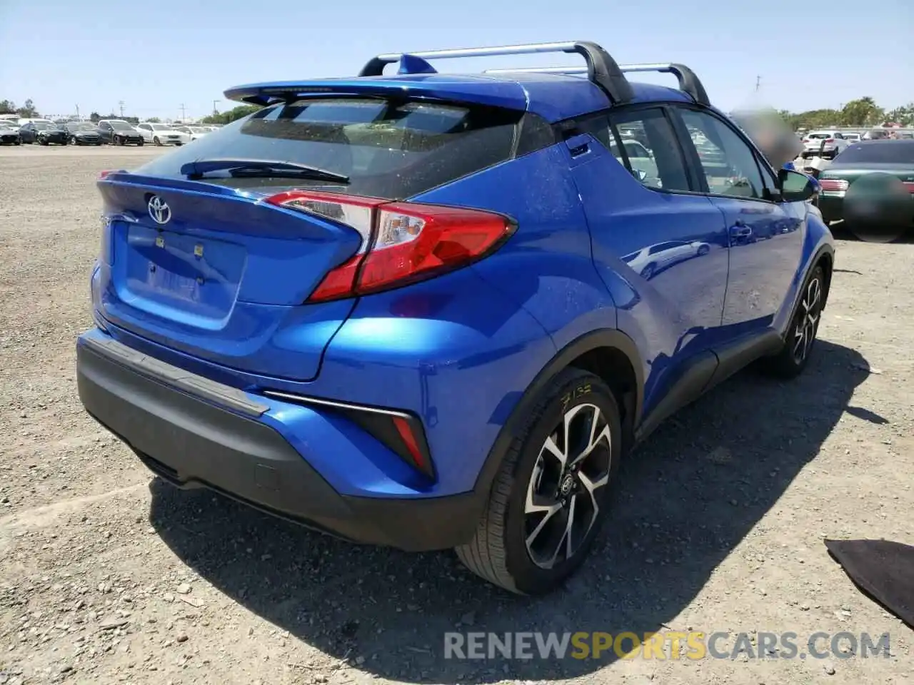 4 Photograph of a damaged car JTNKHMBX8M1119848 TOYOTA C-HR 2021