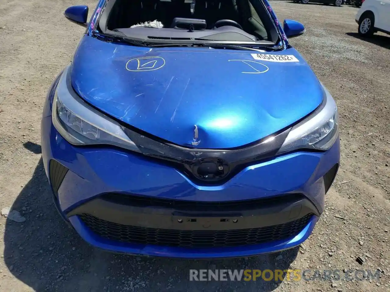 9 Photograph of a damaged car JTNKHMBX8M1119848 TOYOTA C-HR 2021