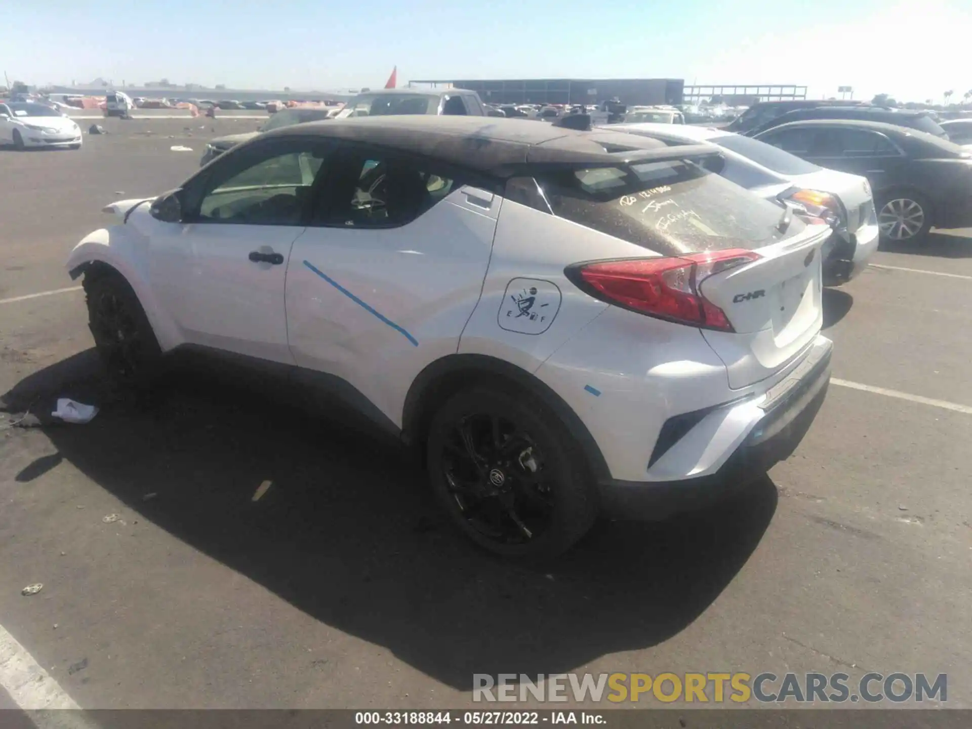 3 Photograph of a damaged car JTNKHMBX8M1121048 TOYOTA C-HR 2021